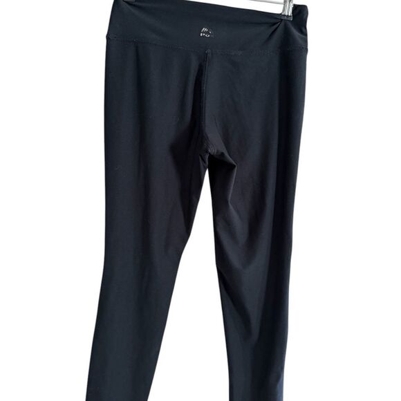 RBX Black Performance Leggings with Elastic Waistband - Picture 3 of 9